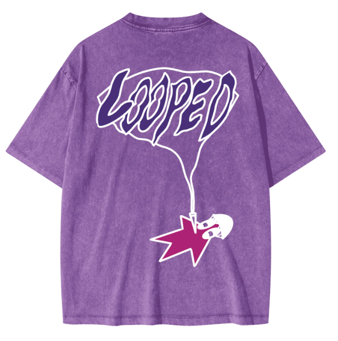 Looped smoking tee