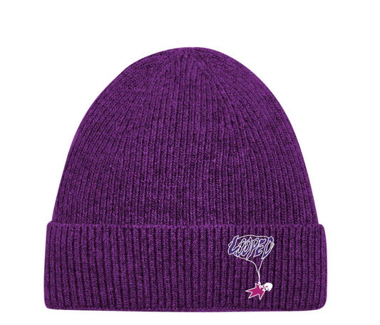 Looped beanie