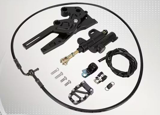 Surron LBX hydraulic foot brake