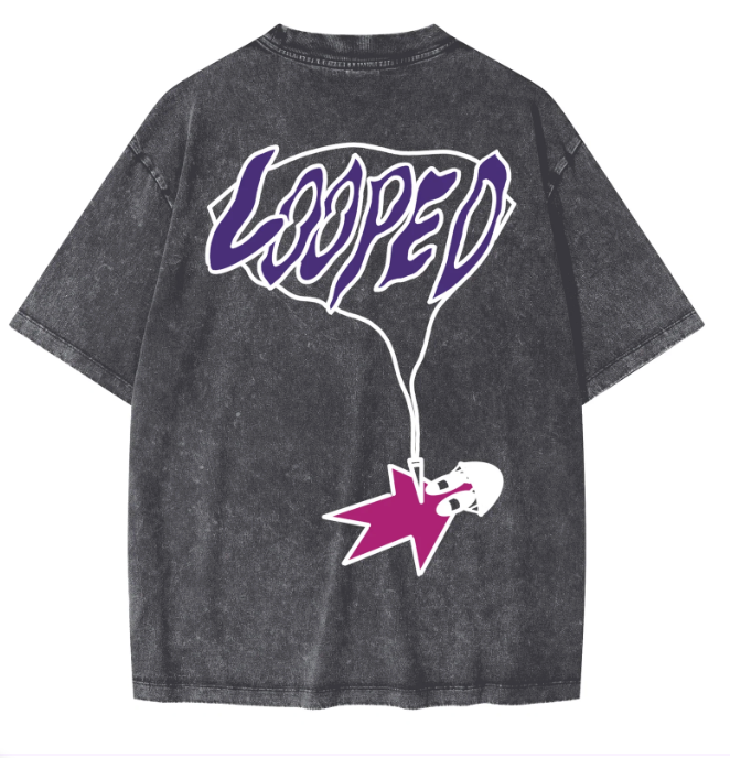 Looped smoking tee