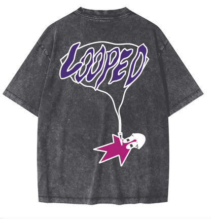 Looped smoking tee