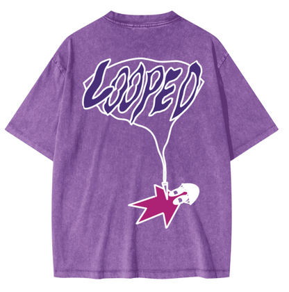 Looped smoking tee