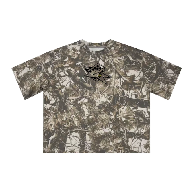 Baggy camo Looped shirt